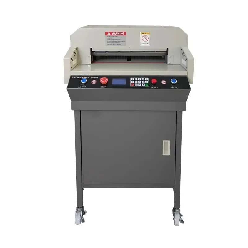 2025 4908VD Paper Cutter Electric Paper Cutter Fully Automatic Intelligent Large Book Tender CNC Office Desktop Paper Cutter