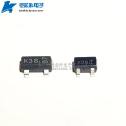 20PCS Original BSS138W-7-F SOT-323 BSS138-7-F SOT-23 K38 Transistor SMD IC N-CHANNEL ENHANCEMENT MODE MOSFET 50V 200MA