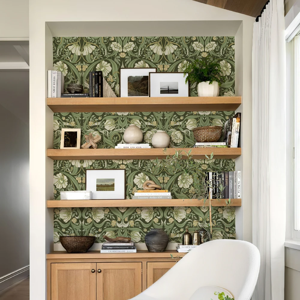 JIFFDIFF 44*600CM Wallpaper Bu - Home Bathroom Wear ulasan dan harga