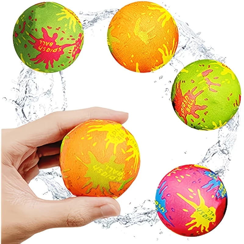 

8pcs/14pcs Random Colors Splash Balls, Pool Cooling Water Balls, Suitable for Beach, Outdoor Play Summer Beach Water Games