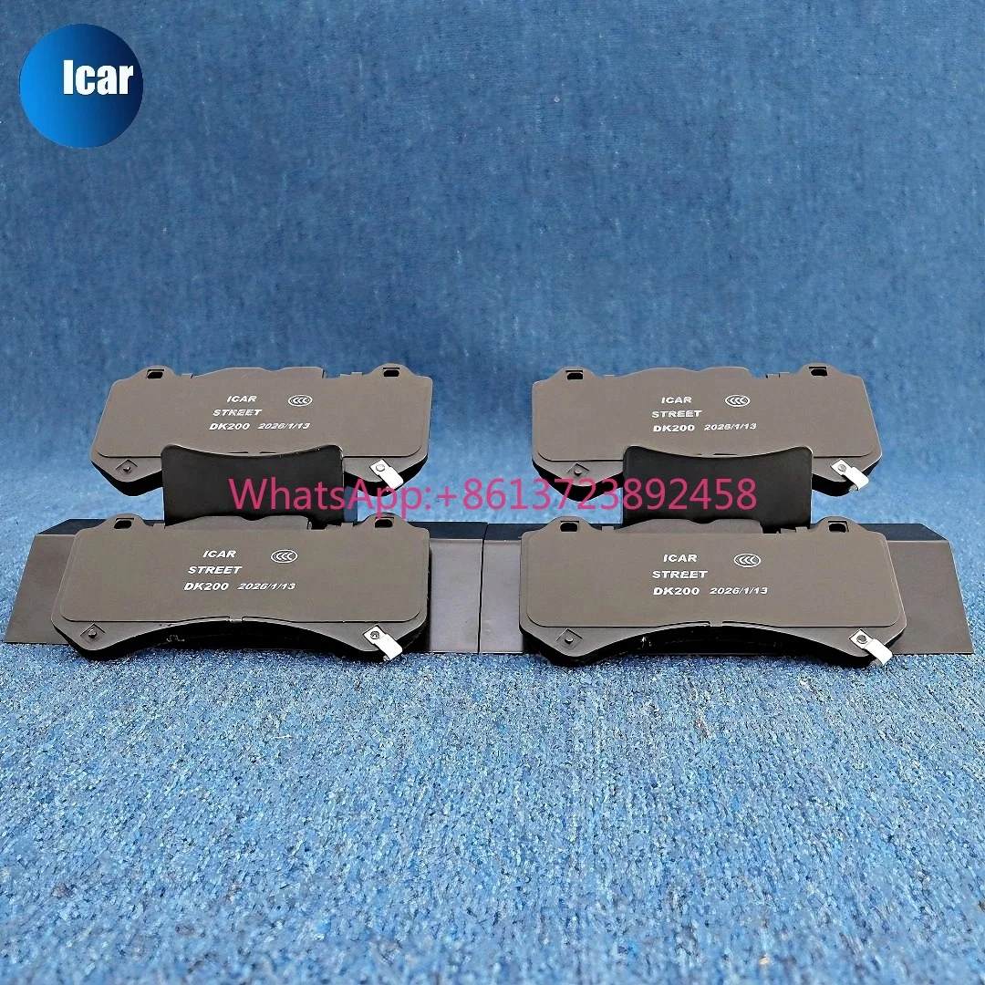 Icar Street Brake Pad DK200 Series Front Brake Pad for Cadillac CT4-V Blackwing Corvette C8 Z06 OE# 85115921;86820766