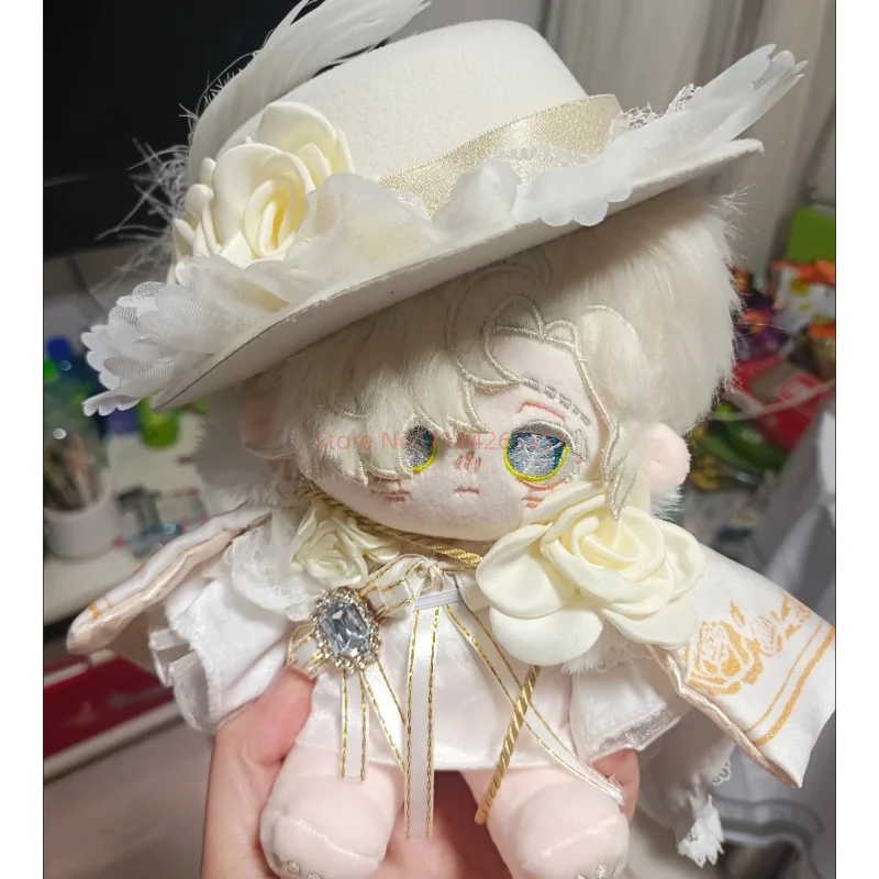 Game Peripherals Identity V Grave Keeper 20cm Stuffed Cotton Doll Dress Up Cute Anime Plush Toys Model Doll Collection Toy Gifts