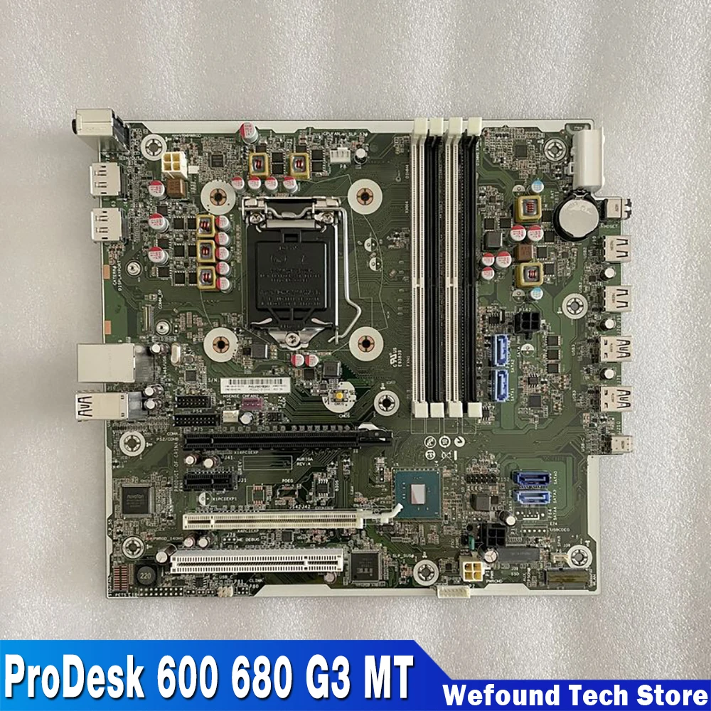 Desktop Motherboard For HP ProDesk 600 680 G3 MT 911990-001 911990-601 901195-001 System Board Fully Tested