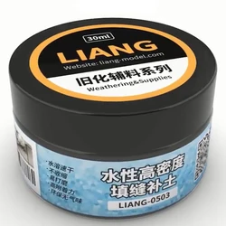 LIANG 0503 Weathering&Supplies Water Based High Density Joint Filling Putty for Plasitc Model DIY