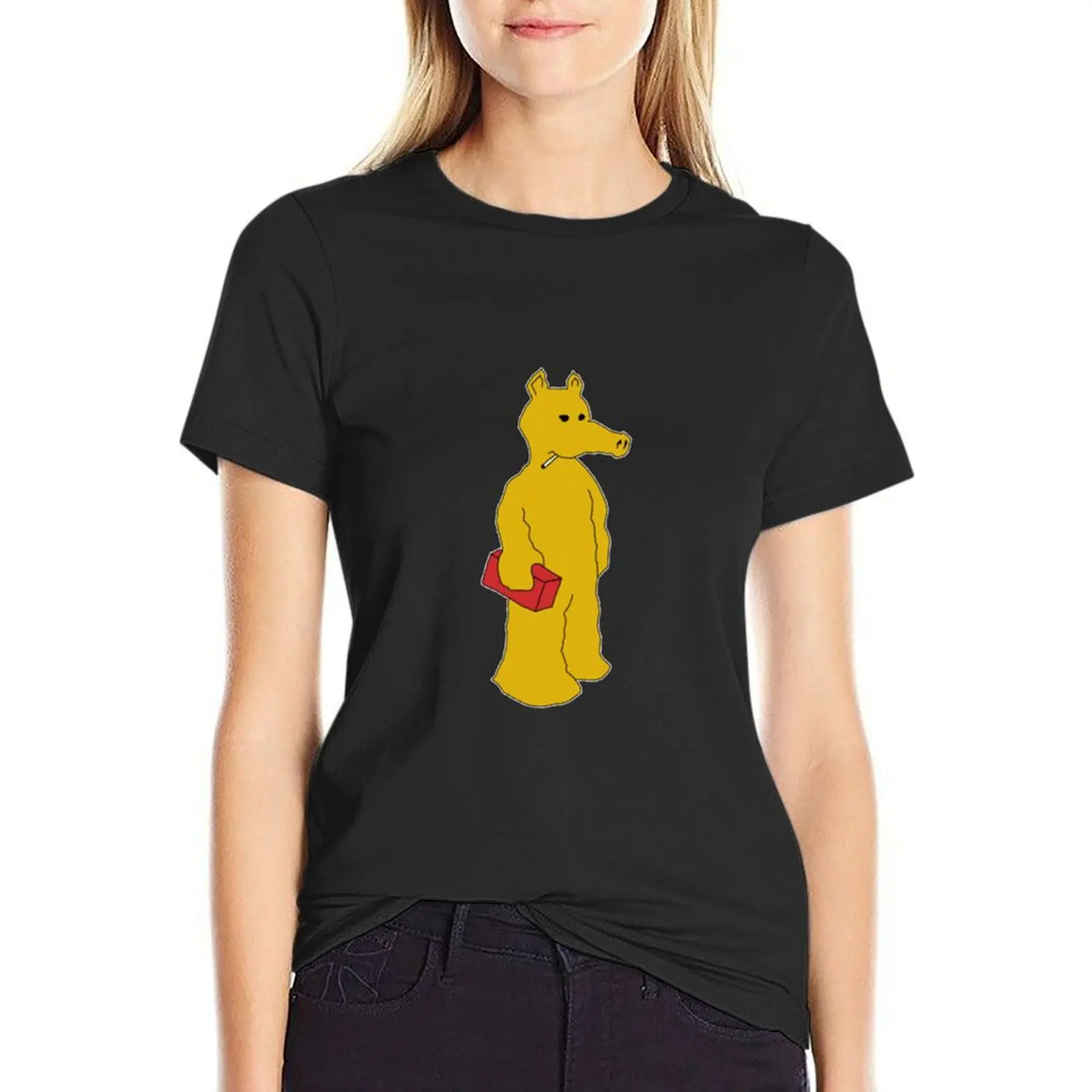 

Gold Quasimoto T-Shirt tees customizeds animal print shirt for girls anime clothes funny t shirts for Women