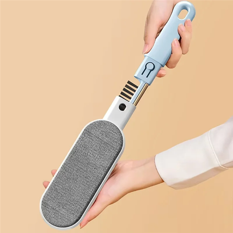 Removedor de fiapos portátil ABLN-4-em-1, escova de pêlos e peluches para animais de estimação, barbeador manual de tecido para roupas, alça antiderrapante, multifuncional