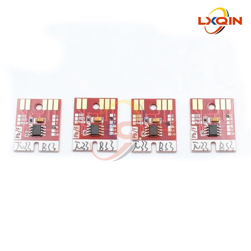 LXQIN BS3 Permanent chip for Mimaki JV33 JV5 CJV30 TS3 TS34 TS5 printer Ink Model BS3 cartridge auto reset chip
