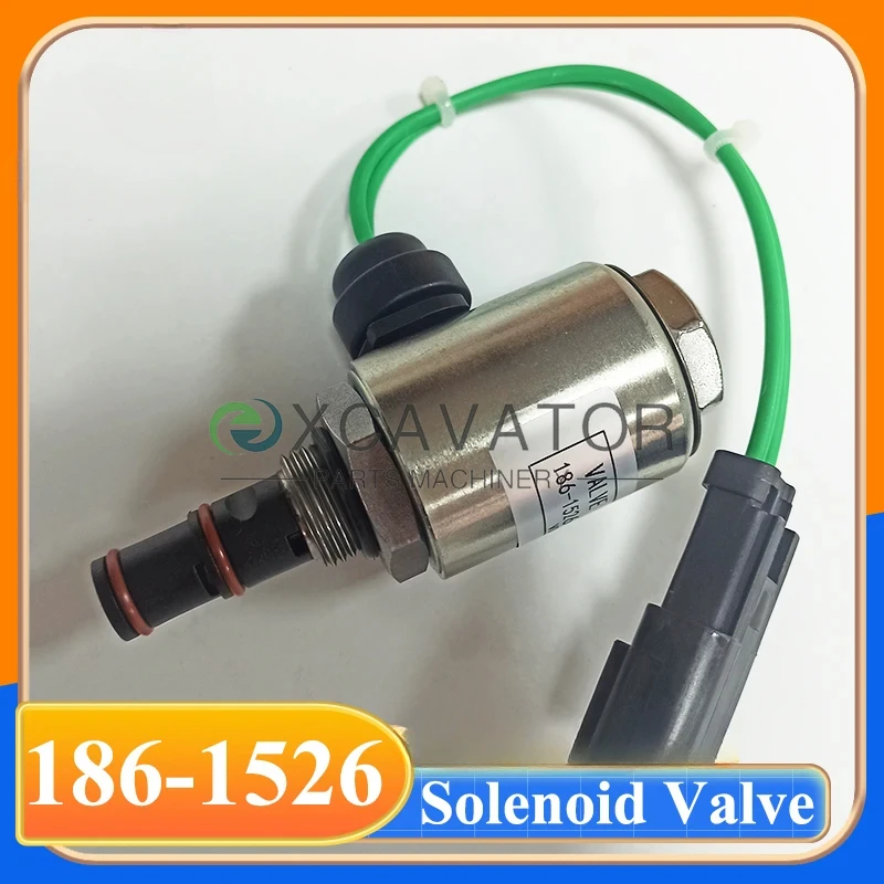 

186-1526 1861526 Solenoid Valve For 140K 140K 2 143H 160H 160K 163H 515 525 525B 525C 535B 535C 545 545C 924G 938G 950 Excavator