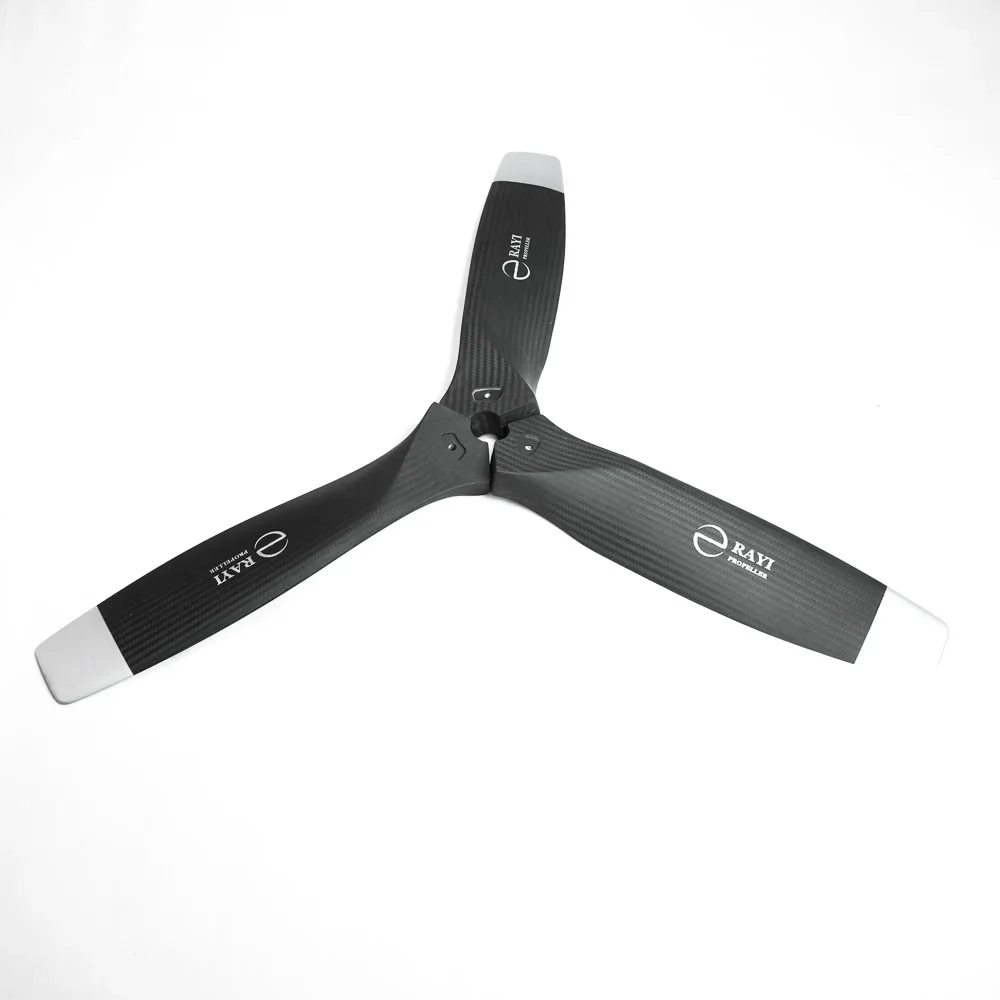 30*21 excelente hélice aerodinâmica airfoil grande avião 30 Polegada fibra de carbono cw ccw hélice de 2 lâminas para dr-one tripulado