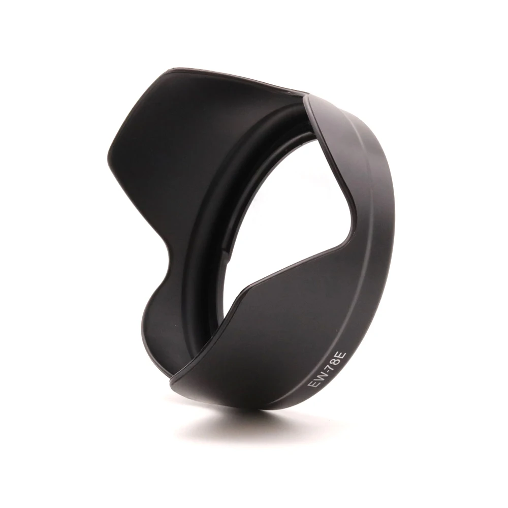 EW-78E for Canon EF-S 15-85mm f/3.5-5.6 IS USM Bayonet Camera Lens Hood Plastic Black EW78E EW78