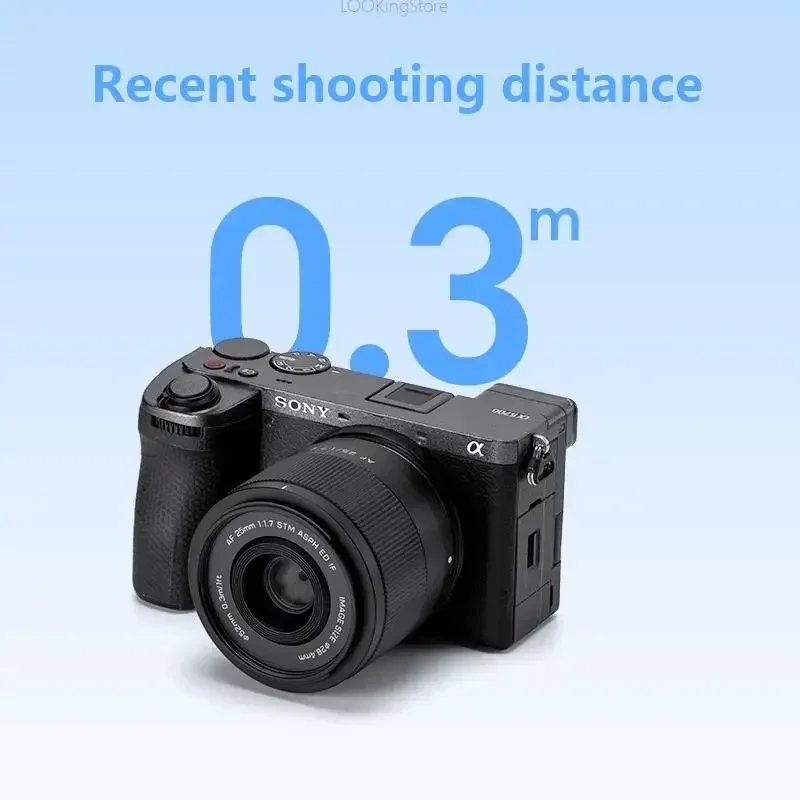 Nouvel objectif de caméra Viltrox 25mm F1.7 APS-C objectif principal à mise au point automatique pour objectif de caméra Sony E Nikon Z Fuji X Mount