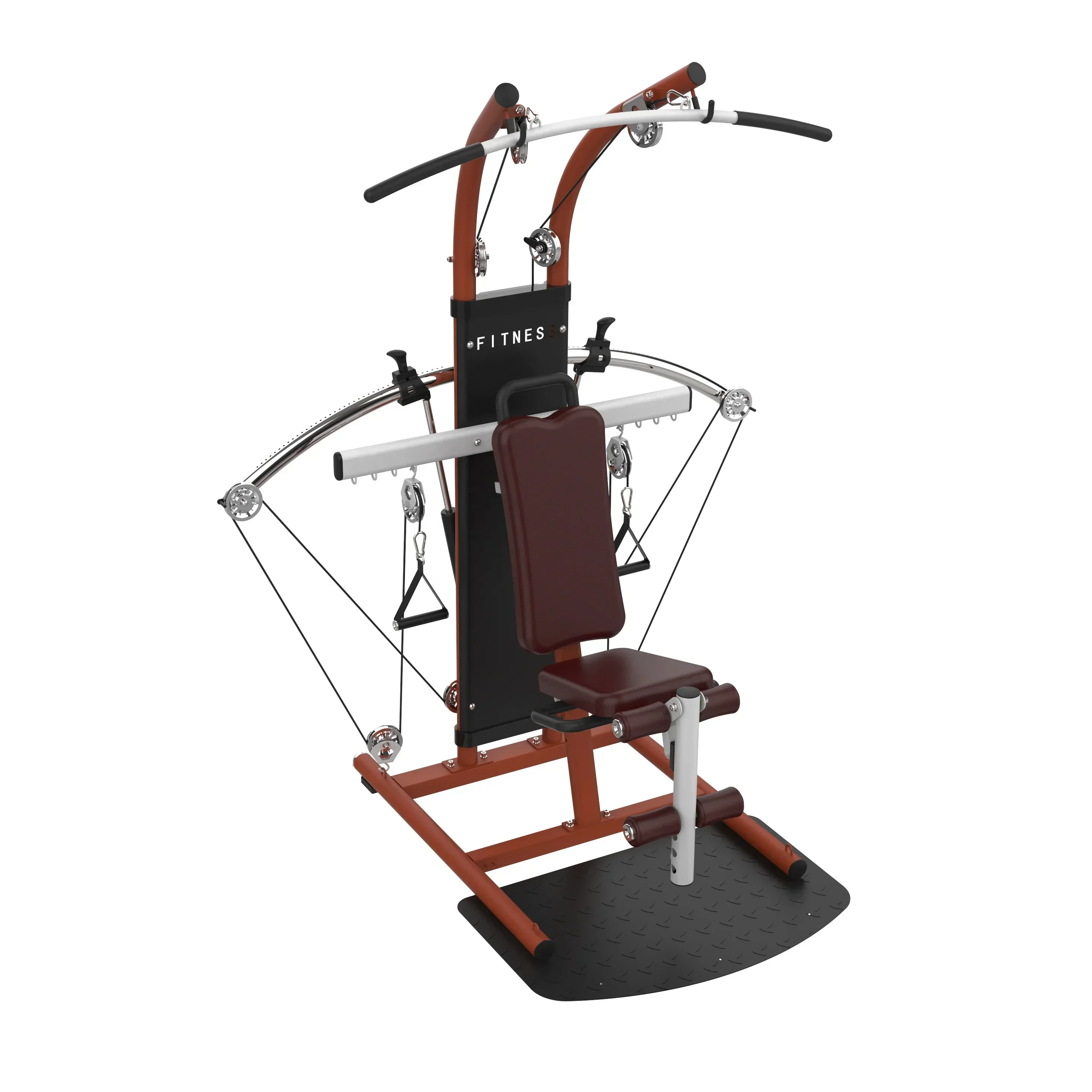 Strength training machine Multi-functional equipment Air-pressure pneumatic integrated trainer