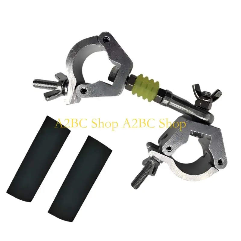 A2BC Trailer Coupler, Metal Clamp-Based Towing Link for Cart Transport