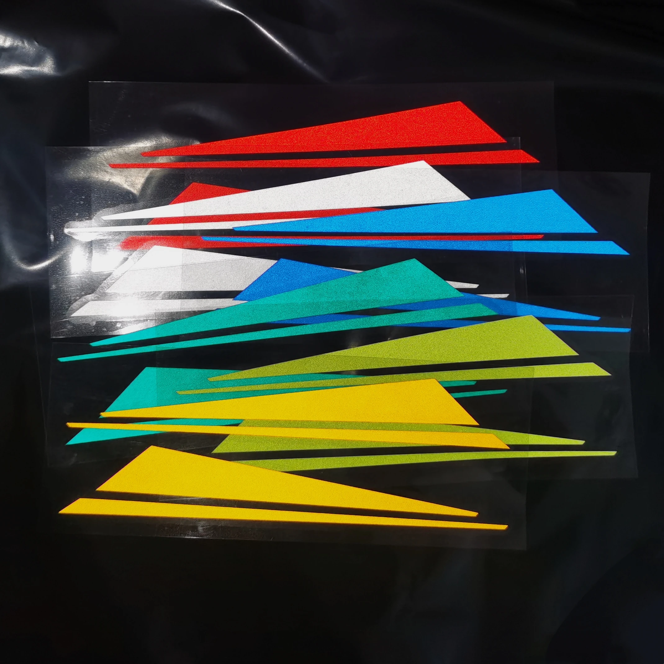Motorcycle Front Fender Comb Universal Stickers Motor Body Reflective Waterproof Decal For Yamaha R1 R3 Mt07 Mt09 image 4
