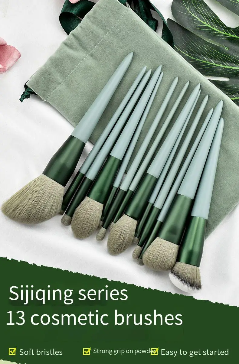 

13PCS Makeup Brush Set Professional, Colorful Foundation Eyeshadow Blush Brushes Kit for Women, Soft Cosmetic Gift Set