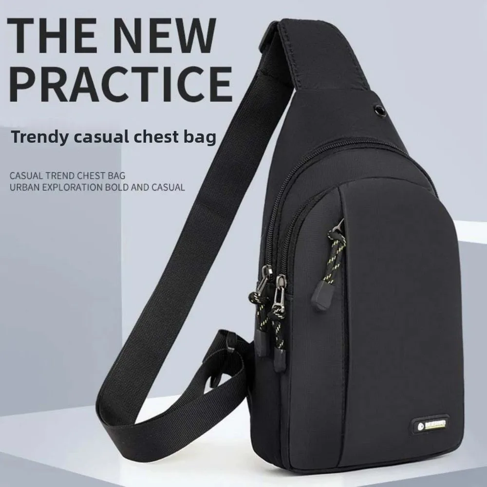 

Водонепроницаемая мужская сумка через плечо, большая вместительная сумка для телефона, сумка для телефона для бега, сумка-мессенджер из ткани Оксфорд, нагрудная сумка для спорта на открытом воздухе