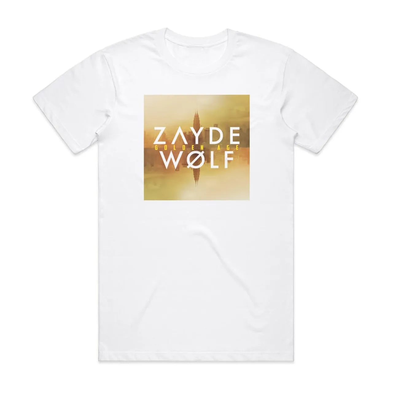 Zayde Wolf Golden Age Album Cover T-Shirt White