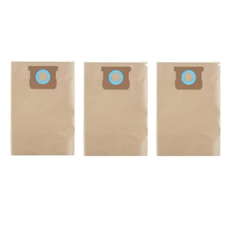 JDZD DXVA19-4101 أكياس فلتر الغبار، أكياس لمتجر DEWALT Vac 6-10 جالون، ملحقات Vac الرطبة والجافة، حقيبة تجميع الغبار 6 عبوات