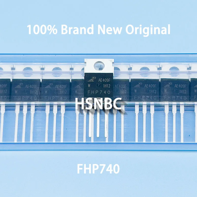 

10Pcs/Lot FHP740 FHP740W TO-220 400V 10A MOSFET N-Channel Power Transistor 100% New Original