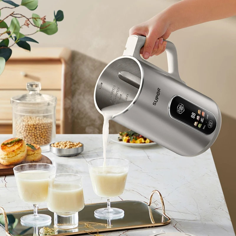 316L Stainless Steel Liner Blender Household Large Capacity Filter-Free Smart Multi Function Food Processor