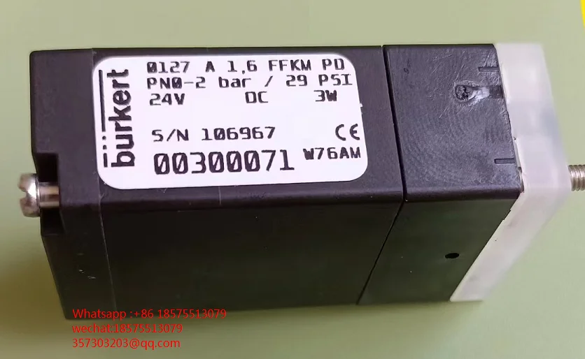 For Burkert 00300071 Solenoid Valve Original 0-2bar