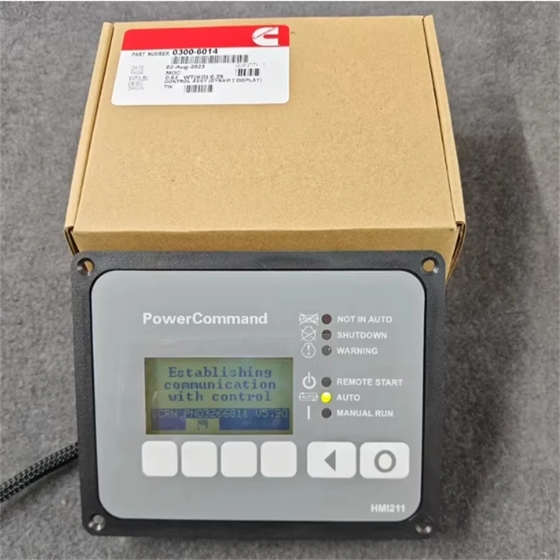 Unità diesel generatore controller originale Cummins HMI211 300-6014
