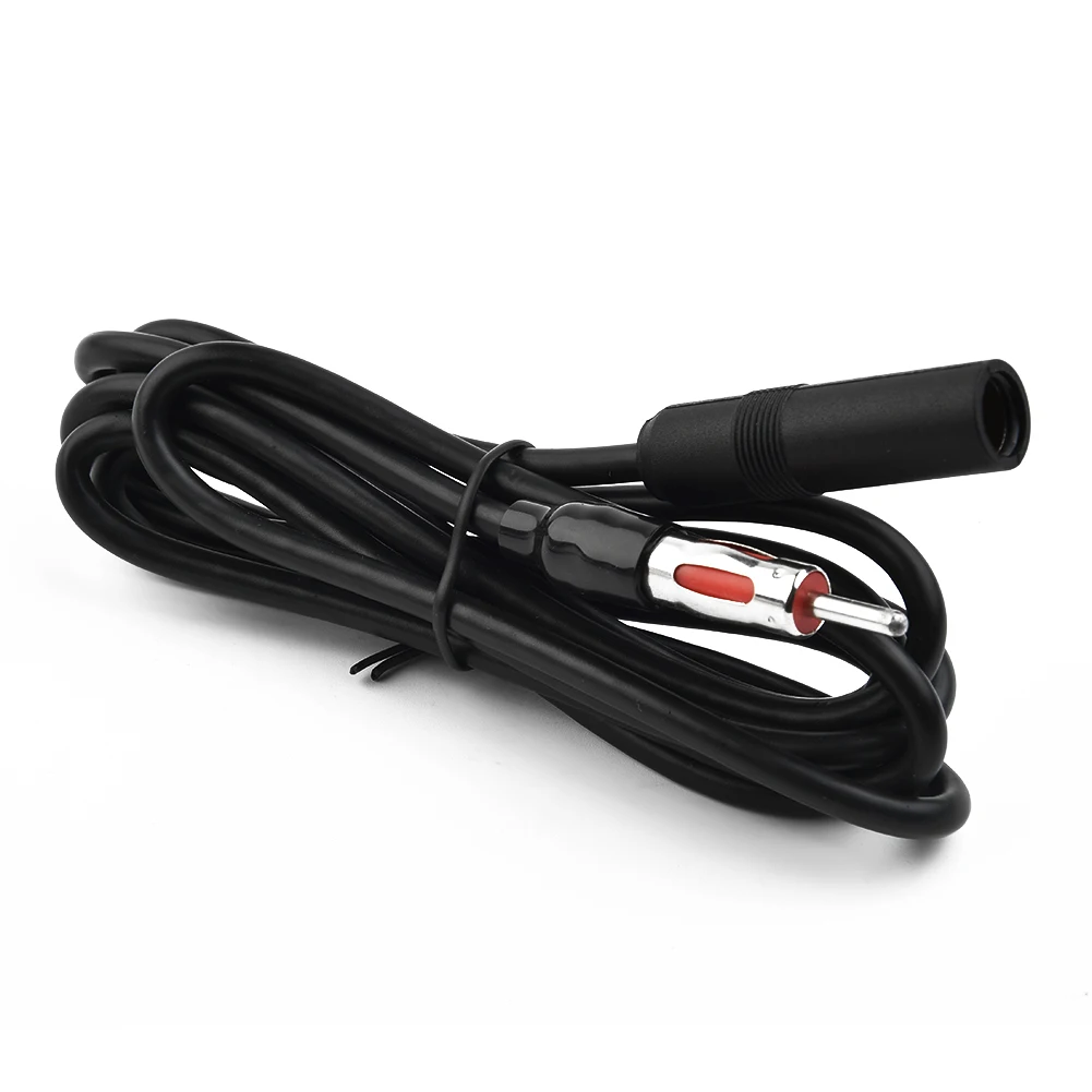 Male to Female Car AM FM Radio Antenna Extension Cable 180cm for Automotive Use Compatible with Wide Range of Car Radio Models