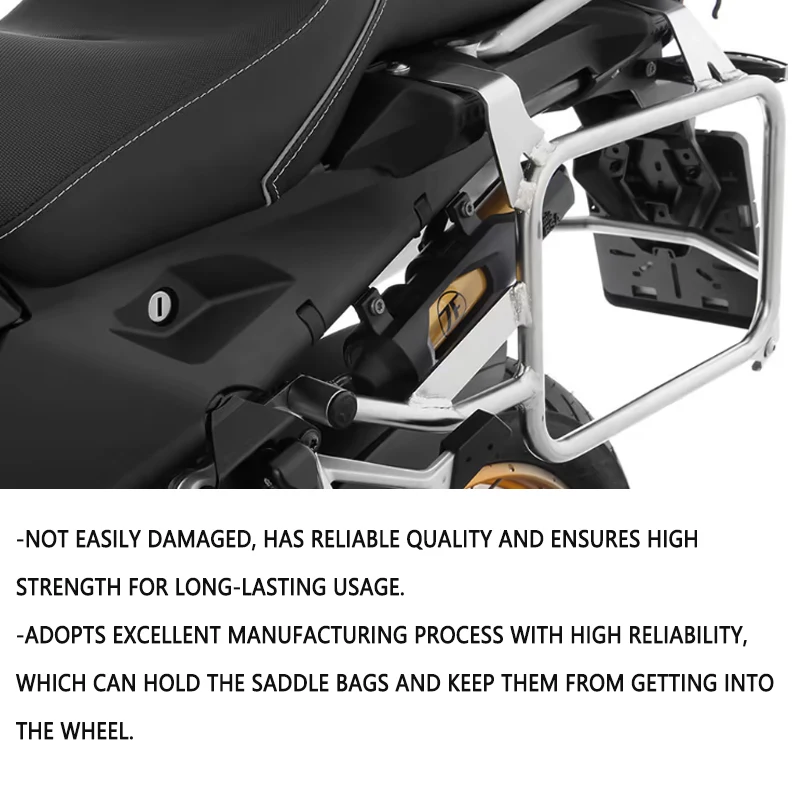 F900GS Luggage Rack Stainless Steel Saddlebag Panniers Trunk Top Case Rear Tail Bracket For BMW F 900 GS F900 GS 2024 2025