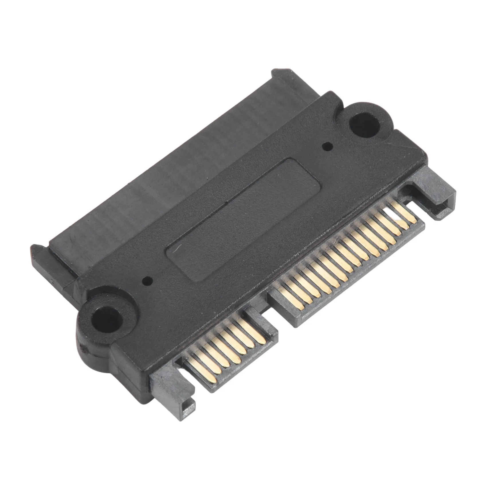 ABGI for SATA 22P 7+15 Male to for SATA 22Pin Female Convertor Adapter for Hard Drive SSD