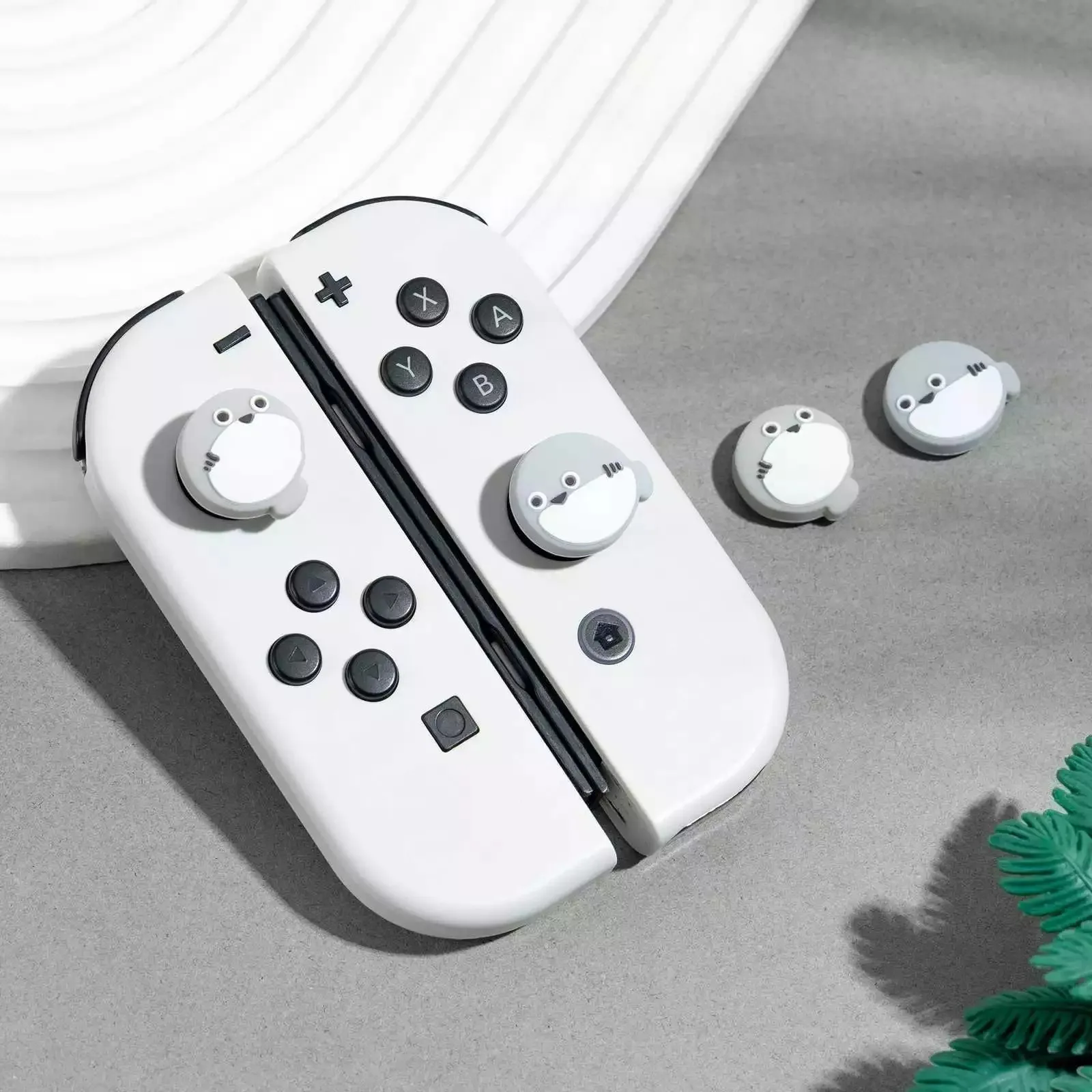 Geekshare Thumb Grip Caps Compatible with Nintendo Switch / Lite / OLED Joystick Cover 4PCS Turtle