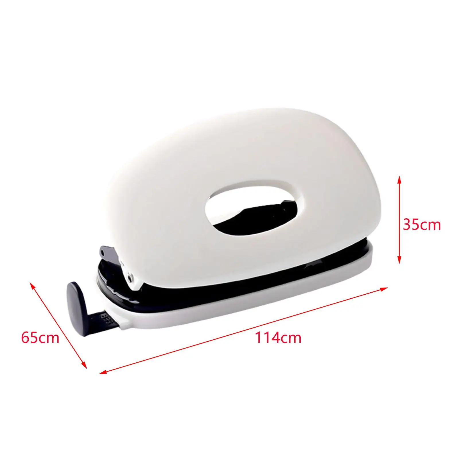 Das Handbuch für 2-Loch-Locher enthält eine Ausrichtung führung. Hochleistungs-Papiers tempel mit zwei Löchern für die Handwerks bindungs schule