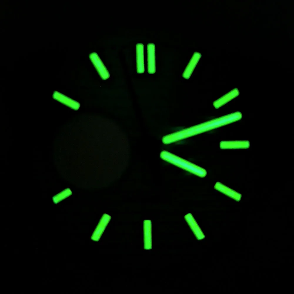 NH38 dial S logo Custom Logo Dial 29.8mm green luminous suitable for NH38 movement watch accessories repair tools