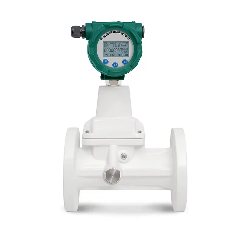 Compact High-Temperature Flow Meter PN40 | CO2 Nitrogen Propane Butane Methane Natural Air | Digital Output