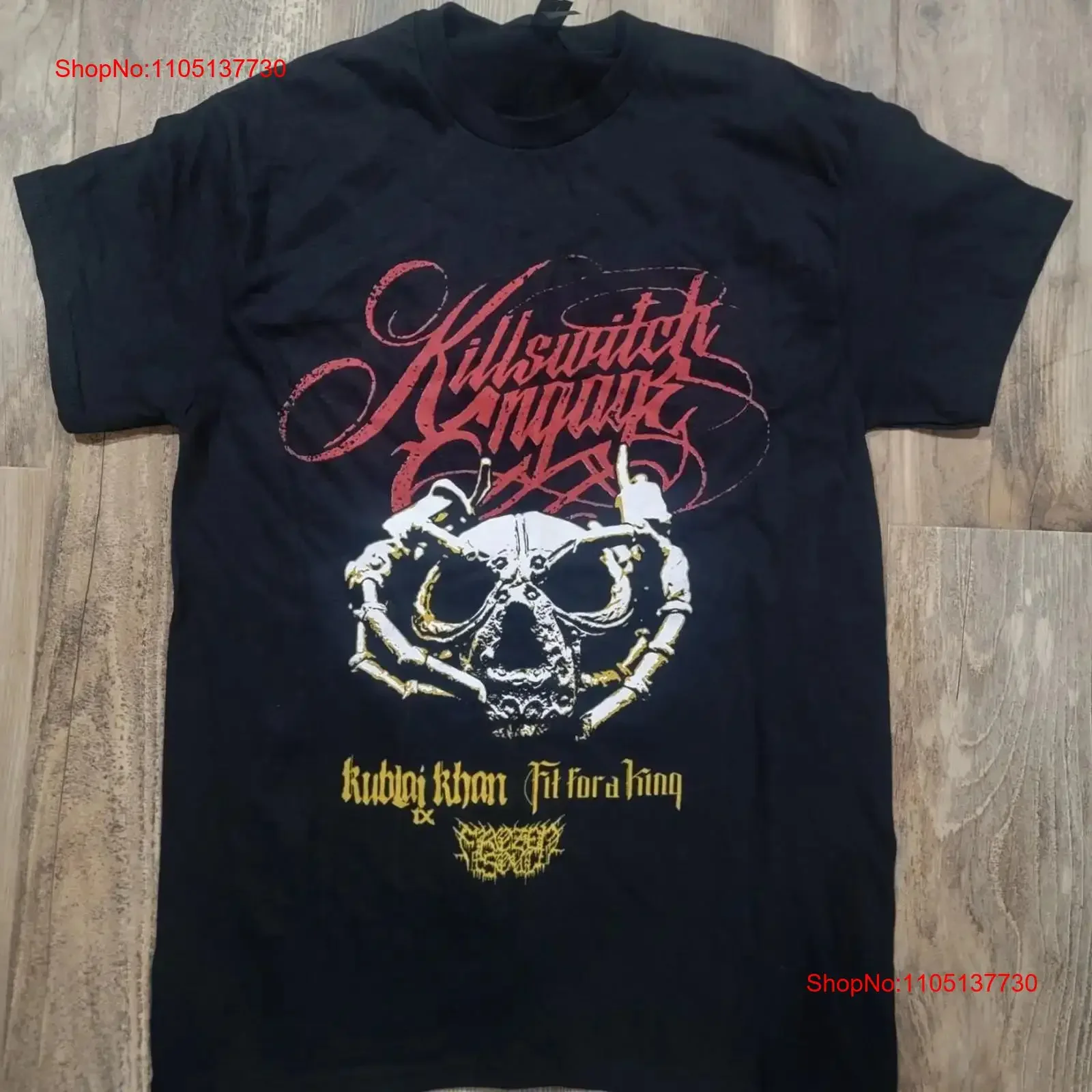 Killswitch Engage 2025 Concert Tour T Shirt vintage Washed Versatile streetwear designer clothes Stylish Breathable Unisex