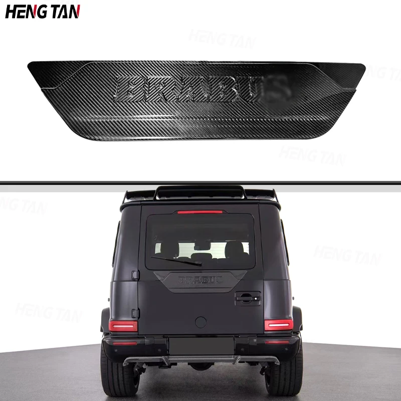 Dry Carbon Fiber Tailgate Cover Spare Tire Rear Cover For Mercedes Benz G-Class W464 W463 G350 G500 G63 Upgrade Body kit