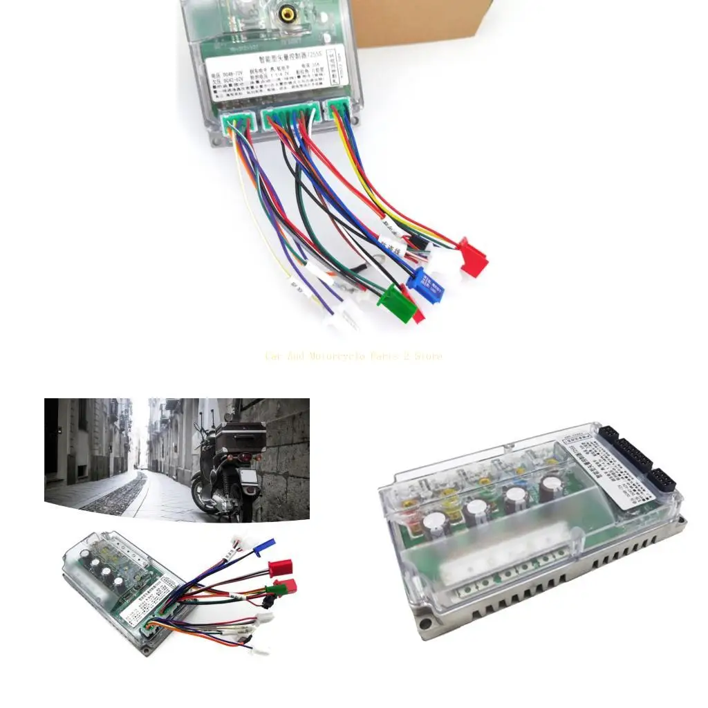 

Aluminium Brushless Motor Speed Controller Electric Bike Sine Waves Controller