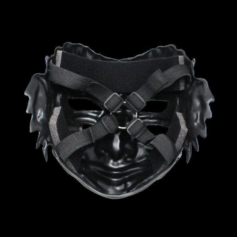 Halloween Mysterious Demon Resin Mask Chinese Ancient Hanfu Style Dragon Mask Cosplay Costume Accessory for Party Stage Show 6