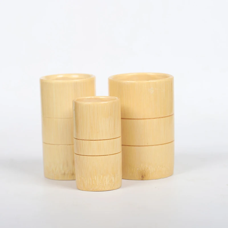 Fire Cupping Set Plantar Bamboo Cupping Jar Acupuncture Massage Traditional Chinese Medicine Carbonized Bamboo Pot Cans Back Arm