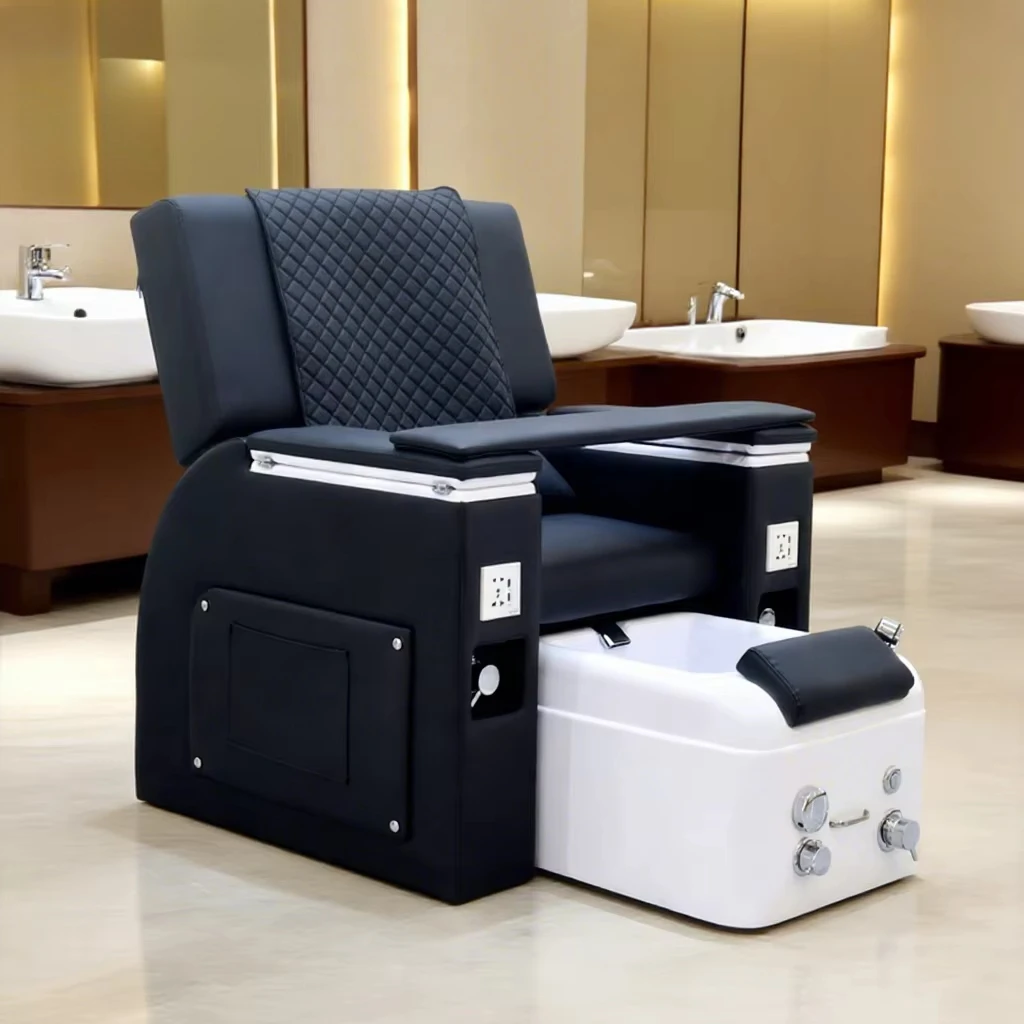 Luxury Modern Foot Spa Pedicure Chair Nail Salon Electric Reclining Manicure Pedicure Chair Pedicure Station