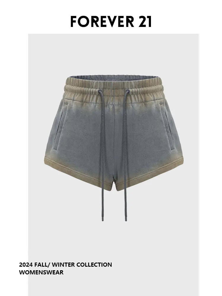 

Женские брюки Forever 2: повседневные спортивные, с низкой посадкой, с высоким разрезом, ультракороткие, весна-лето, новинка, с высокой талией