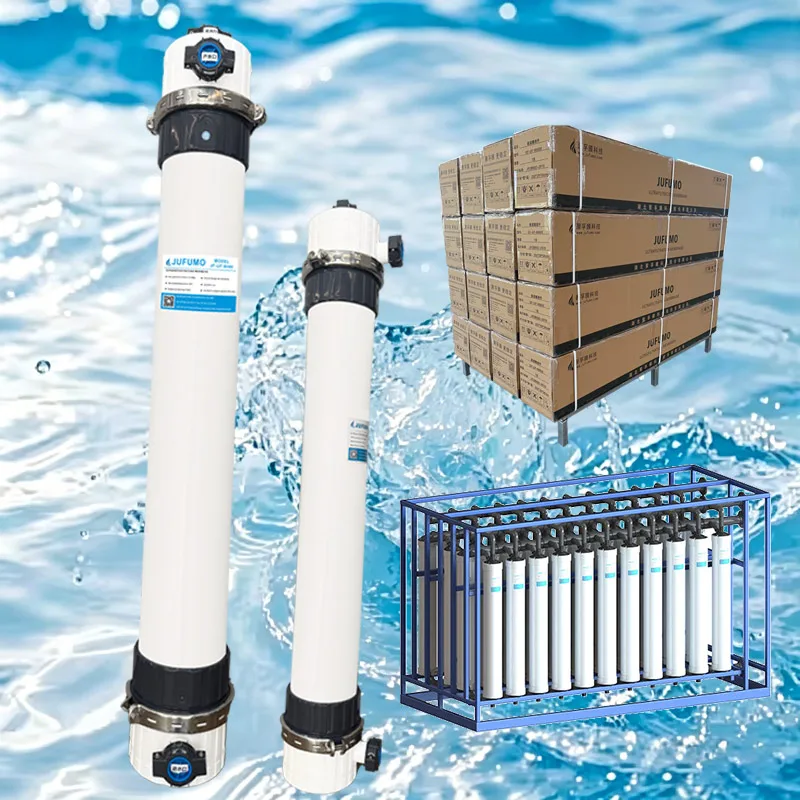 Customied White Shell Hollow Fiber PVDF Uf 9080 Membrane Ultrafiltration Manufacturer
