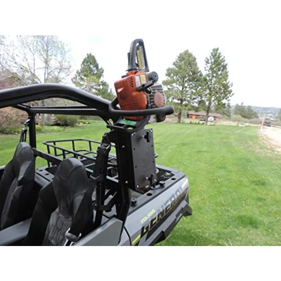 Gaine de tronçonneuse pour CanAm Defender et Commander Trail, barre de sécurité, support de tronçonneuse RCM3012 PF, extérieur sécurisé et pratique