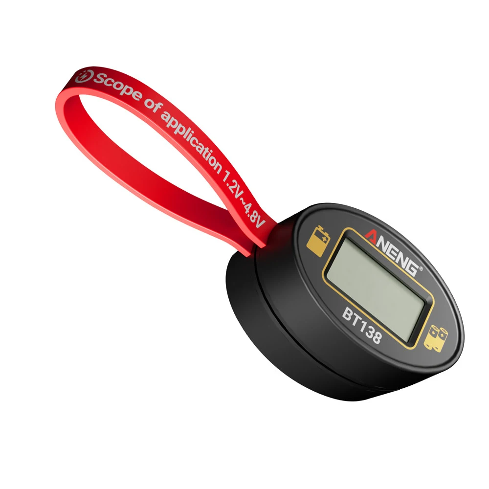 Tester Display Checkered Analyzer Display Button Cell Tester BT138 Digital Battery Testers Lithium Battery Capacity