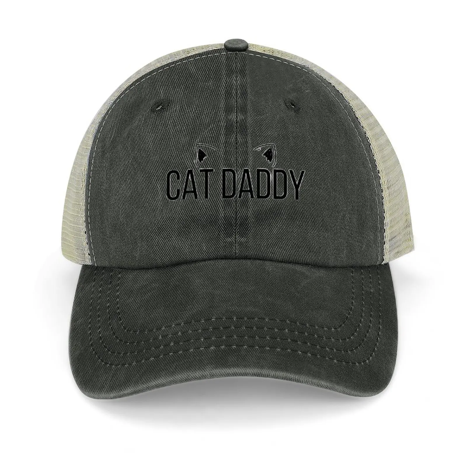 Cat Daddy with Cat Ears Cowboy Hat Snapback Cap Christmas Hat Luxury Cap Men's Luxury Women's