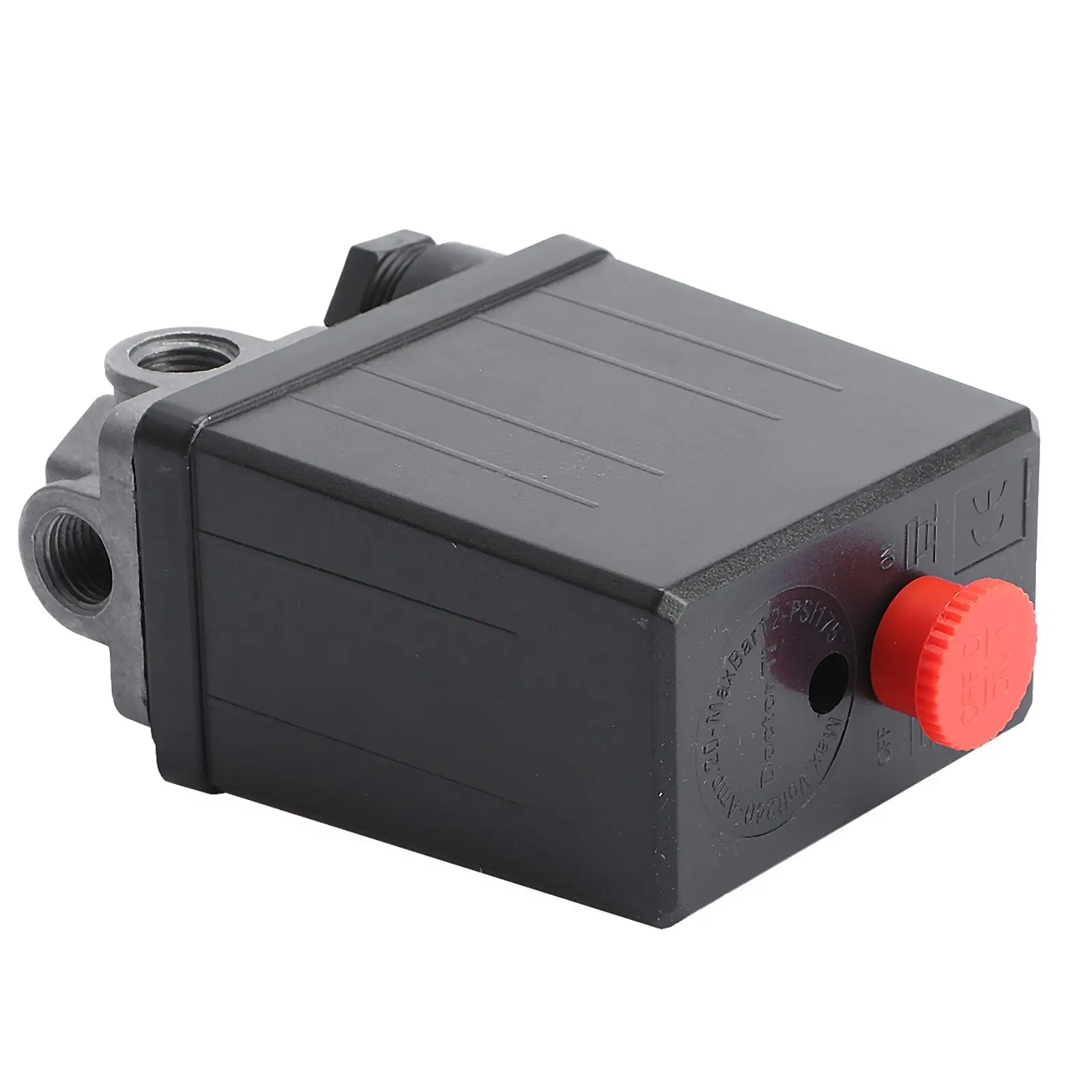

Pressure Control Valve 240V Air Compressor Switch Heavy Duty Max 175 PSI Energy Saver Unload Easy Install Pressure