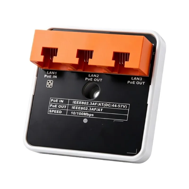 A13E-Plug& Play IEEE802.3Af/At 100M Mini 3 Port For POE Extender Network Switch Repeater For Poe Switch NVR IP Camera AP