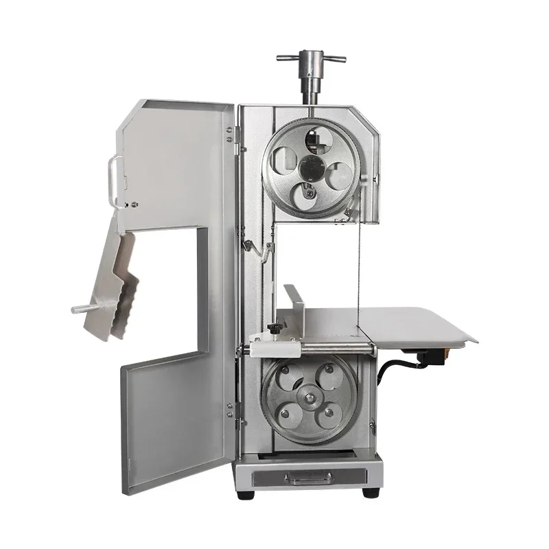 210 Large Commercial Electric Bone Saw Automatic Bone Cutting Chopping Beef Bone Steak Frozen Meat Ribs Machine