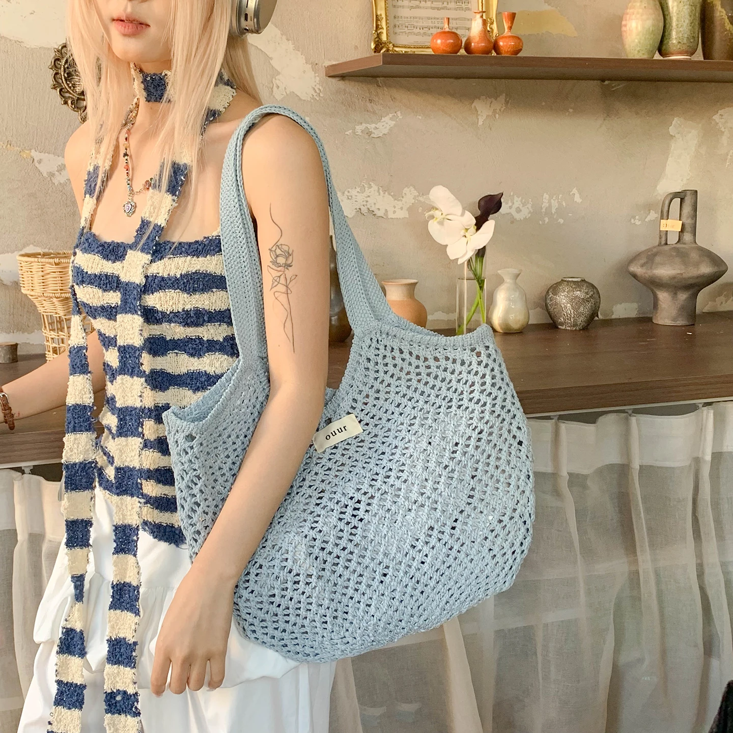 العرقية القش مخلب المحفظة للنس - مراجعة Tote Bag Beach وسعره