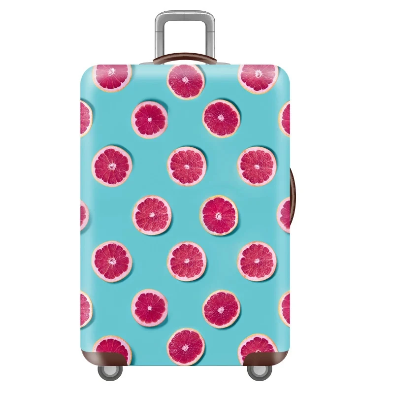 Fruit Ice Cream Luggage Cover Thicken Elasticity Baggage Cover Suitable 18- 32 Inch Suitcase Case Dust Covers Travel Accessories