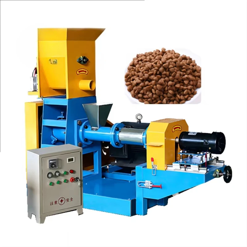 

Pet Animal Feed Processing Machine Automatic Pet Food Extruder Fish Cat Dog Food Manufacturing Machine